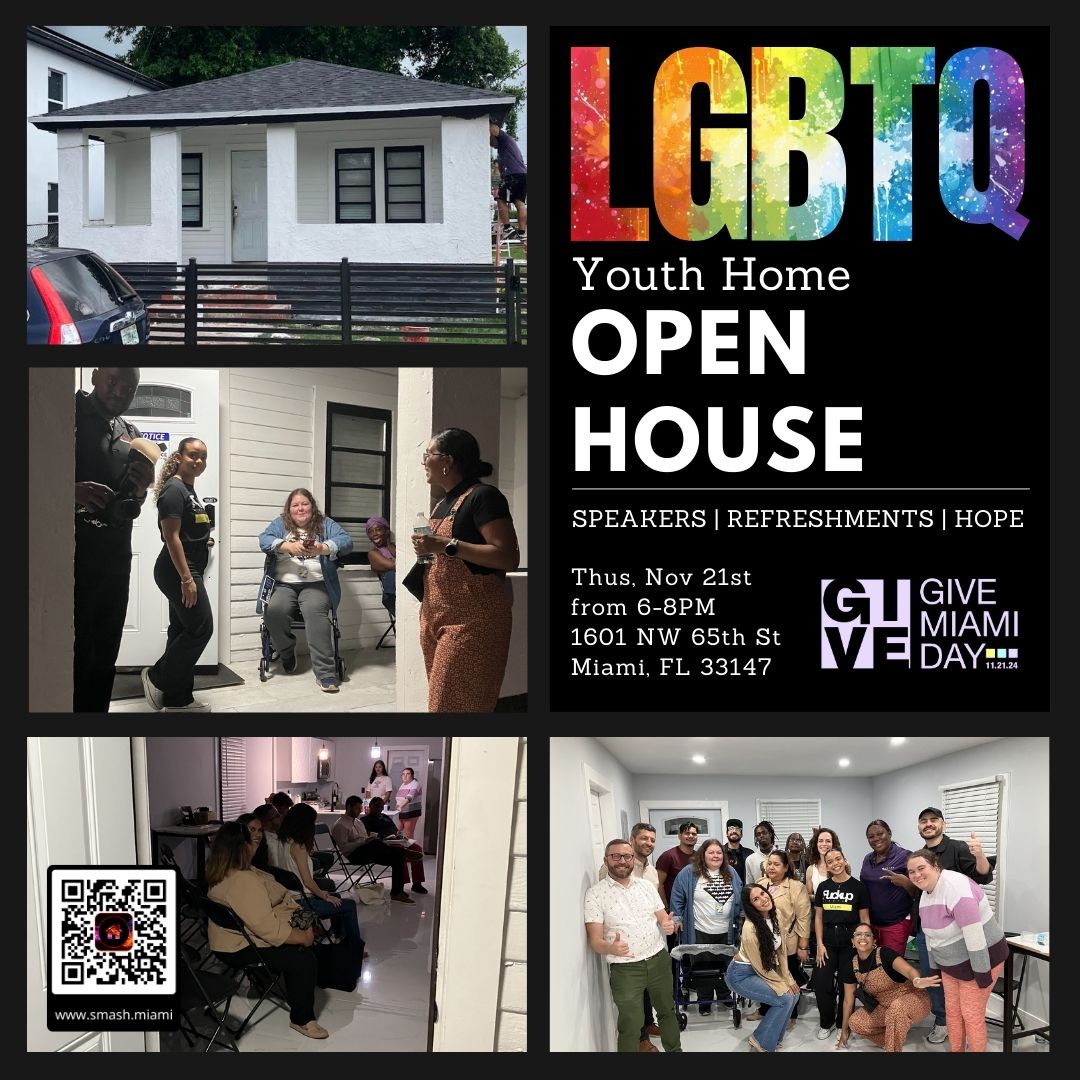 2024-11-21 LGBTQ Youth Home Open House Flyer