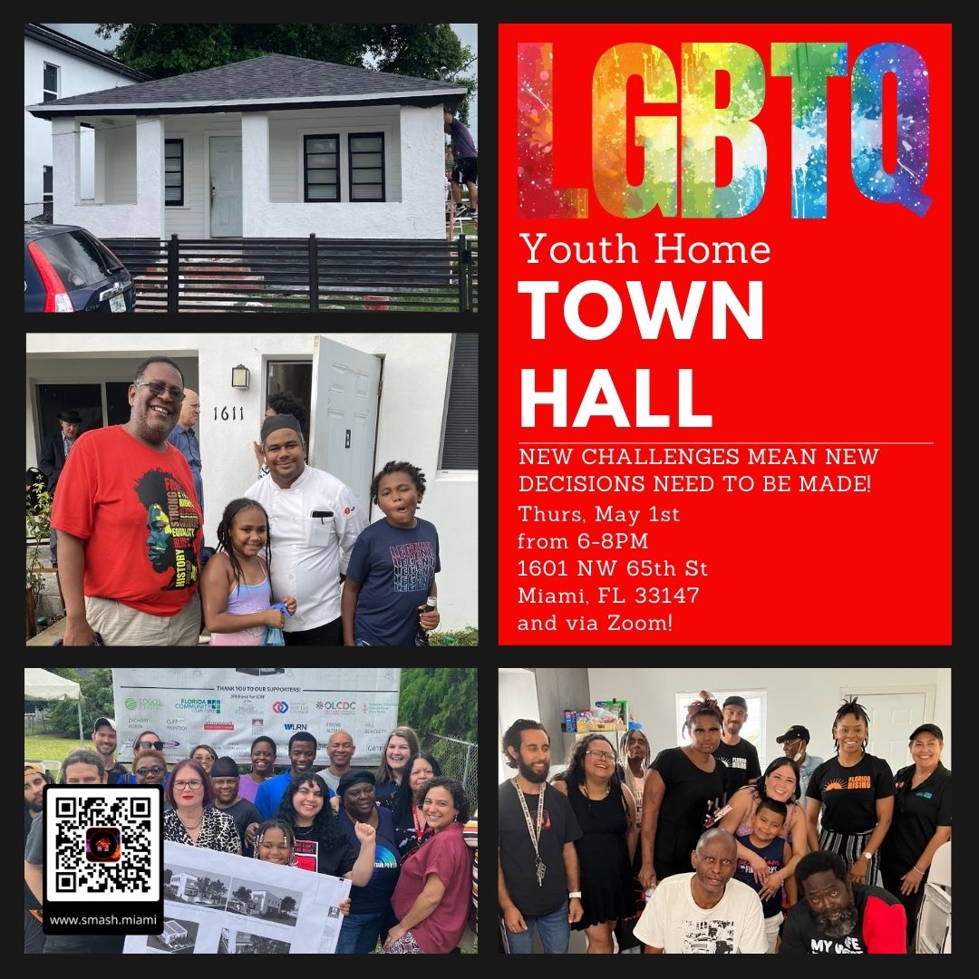 2025-04-17 Town Hall 2 for LGBTQ Youth Home Flyer
